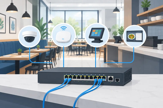 PoE Switches for Restaurant Network Hardware