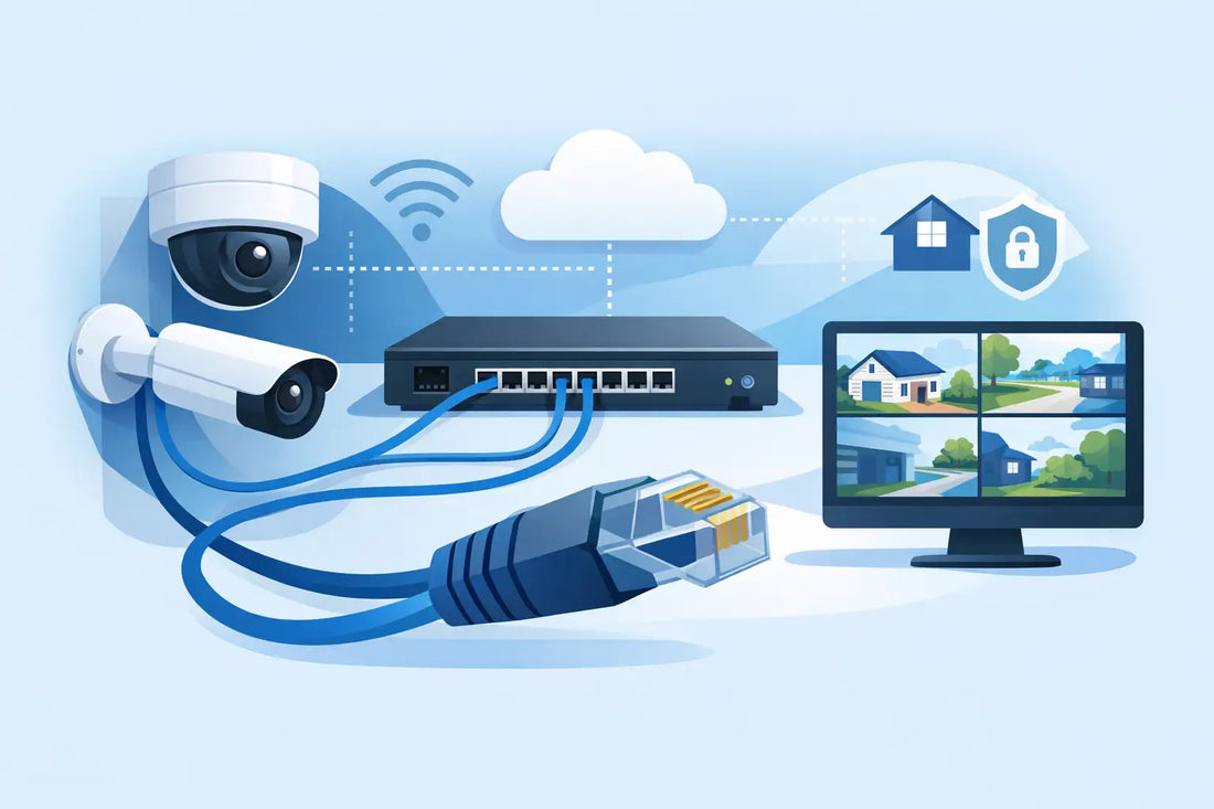 How to Wire PoE Cameras the Right Way
