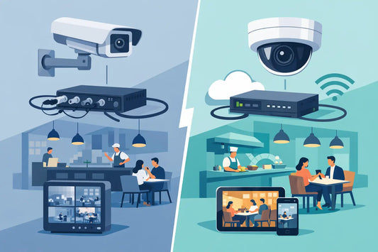 Analog vs IP Security Cameras for Restaurants