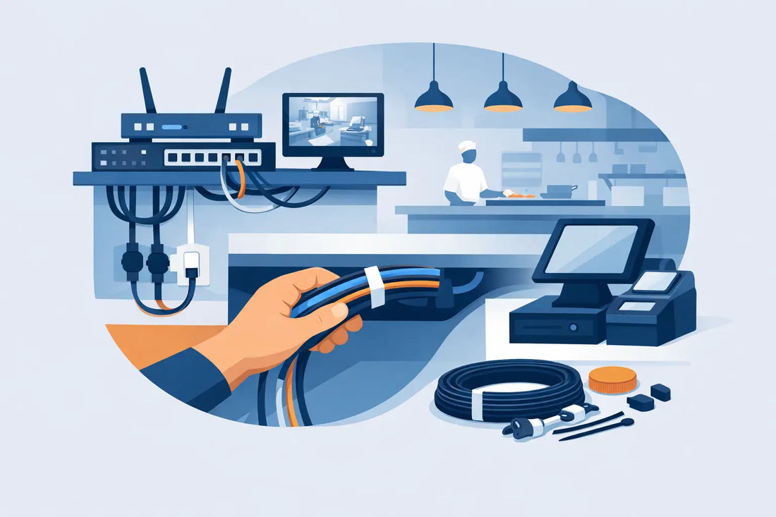 Restaurant Cable Management Solutions That Last