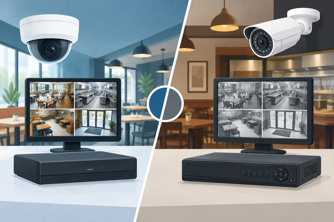 NVR vs DVR Surveillance for Restaurant Security