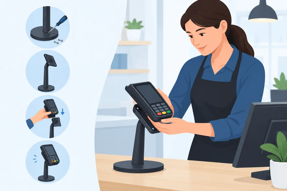 How to Install a Debit Terminal Stand Properly