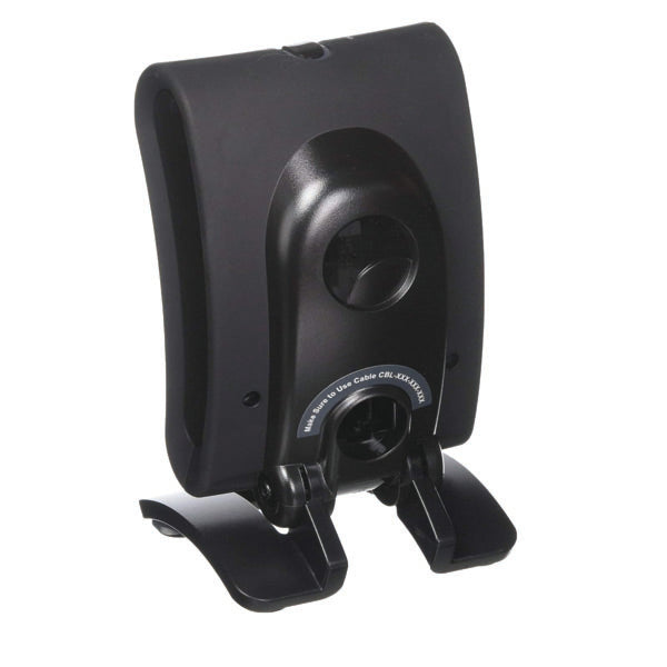 The PCPOS Systems Honeywell Genesis 7580 is a black car roof antenna mount with a curved design and adjustable feet, ideal for securing devices like the USB barcode scanner to vehicle roofs.