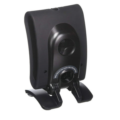 The PCPOS Systems Honeywell Genesis 7580 is a black car roof antenna mount with a curved design and adjustable feet, ideal for securing devices like the USB barcode scanner to vehicle roofs.