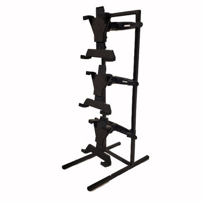 The PCPOS Tablet Tower by PCPOS Systems is a sturdy upright POS clamp mount with 3 TabDock holders for 7-10 inch tablets—ideal for organizing multiple delivery apps (DoorDash, Uber Eats) or your tablet POS setup. Adjustable arms keep devices secure.