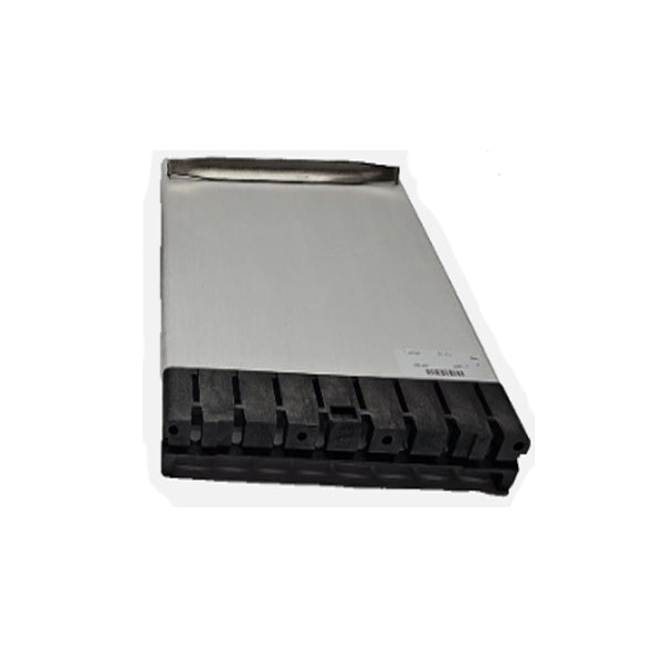 The CPI Telequip T-Flex Canadian Coin Cannister is a rectangular metal device with a brushed finish and multiple black rectangular connectors on one end, shown against a white background.